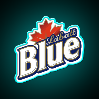 Trout Swims Labatt Brewing Beer Aupstream Beer Bar Decor Led Neon Sign Rgb Color - Size and dimension reference