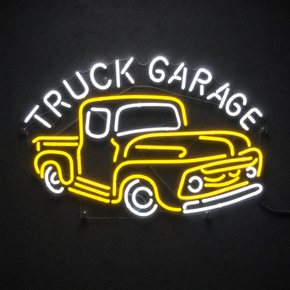 Truck Garage Pickup LED Neon Sign main product image