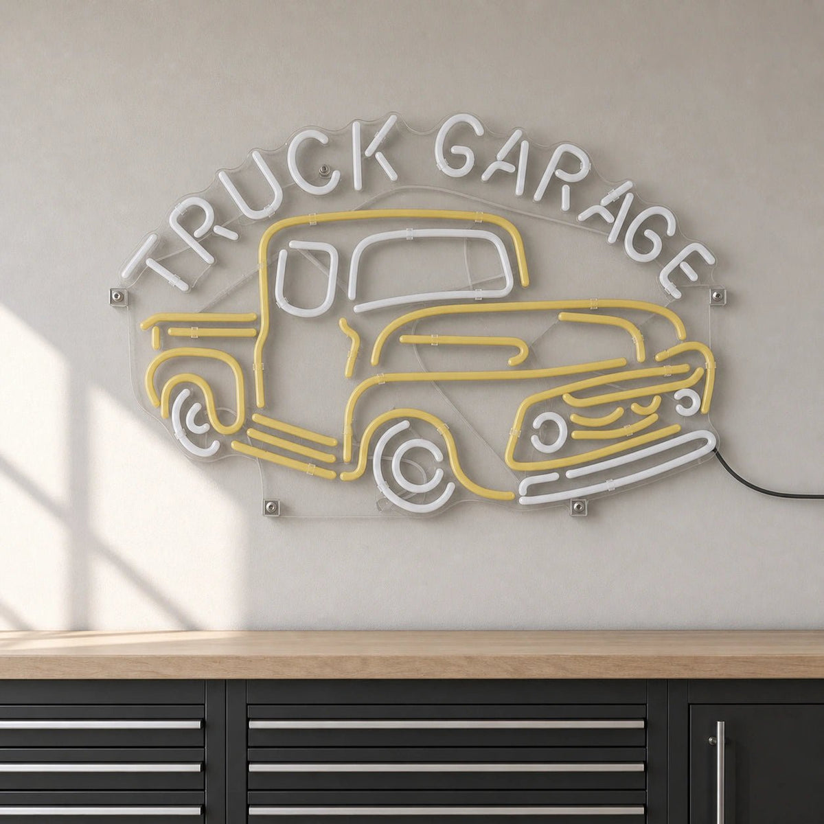 Truck Garage Pickup LED Neon Sign - Shineneon