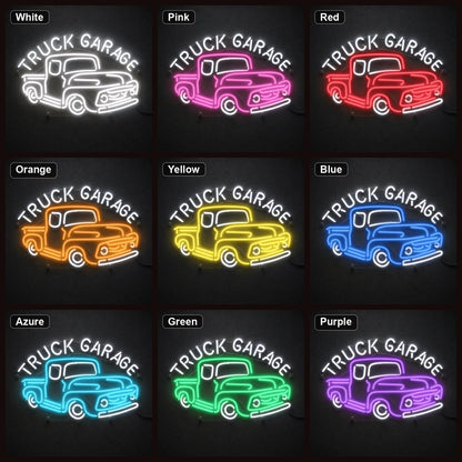 Truck Garage Pickup LED Neon Sign - Shineneon