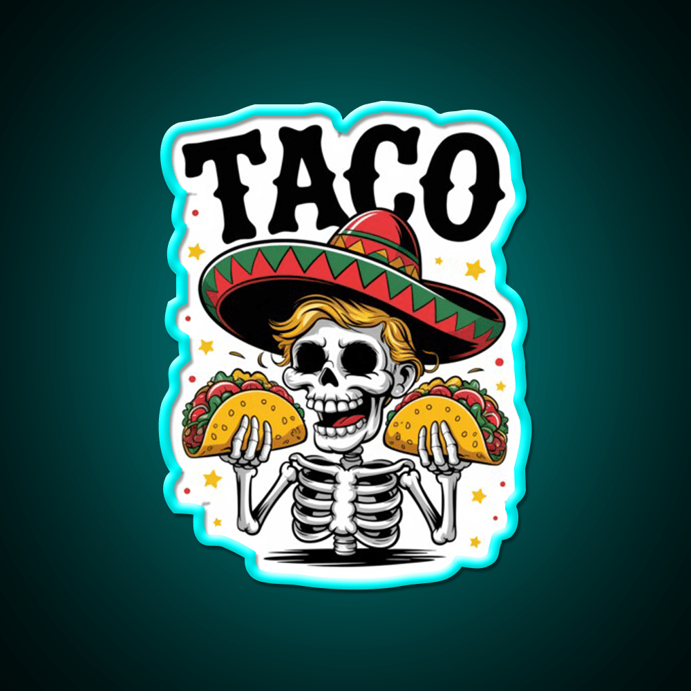 Trump Taco Led Neon Sign Mexican Food Sign Rgb Color - Shineneon