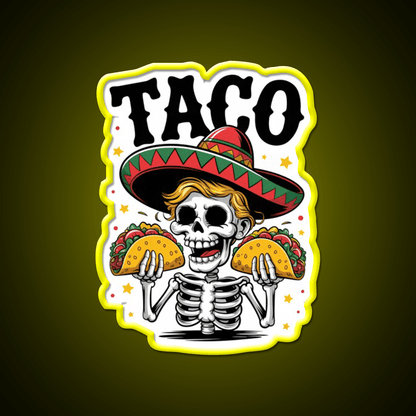 Trump Taco Led Neon Sign Mexican Food Sign Rgb Color - Shineneon