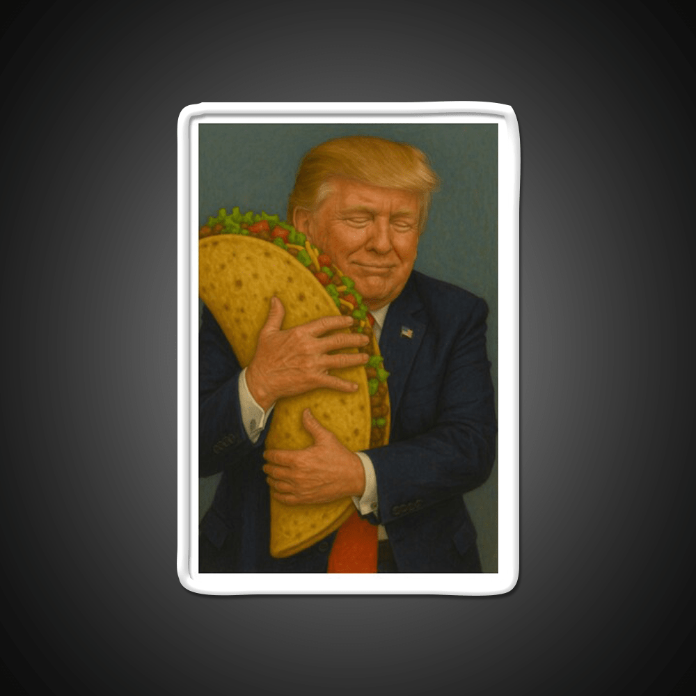 Trump Taco V6 Taco Led Neon Sign Mexican Food Sign Rgb Color - Shineneon