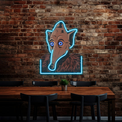 Trumpy Artwork Personalized Neon Signs