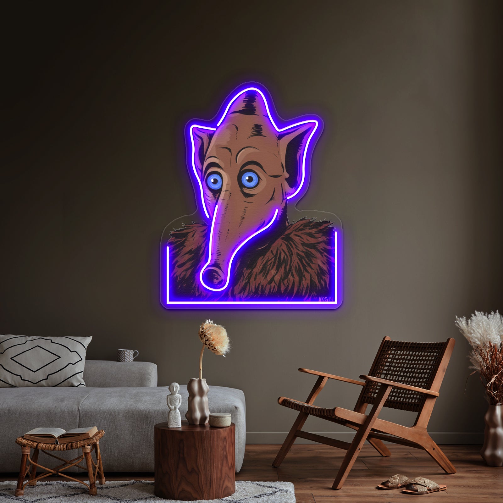 Trumpy Artwork Personalized Neon Signs | Shineneon