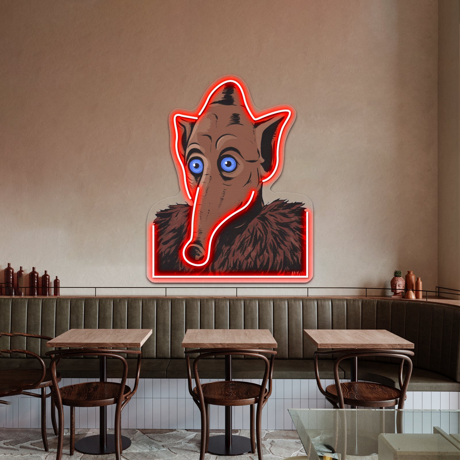 Trumpy Artwork Personalized Neon Signs | Shineneon