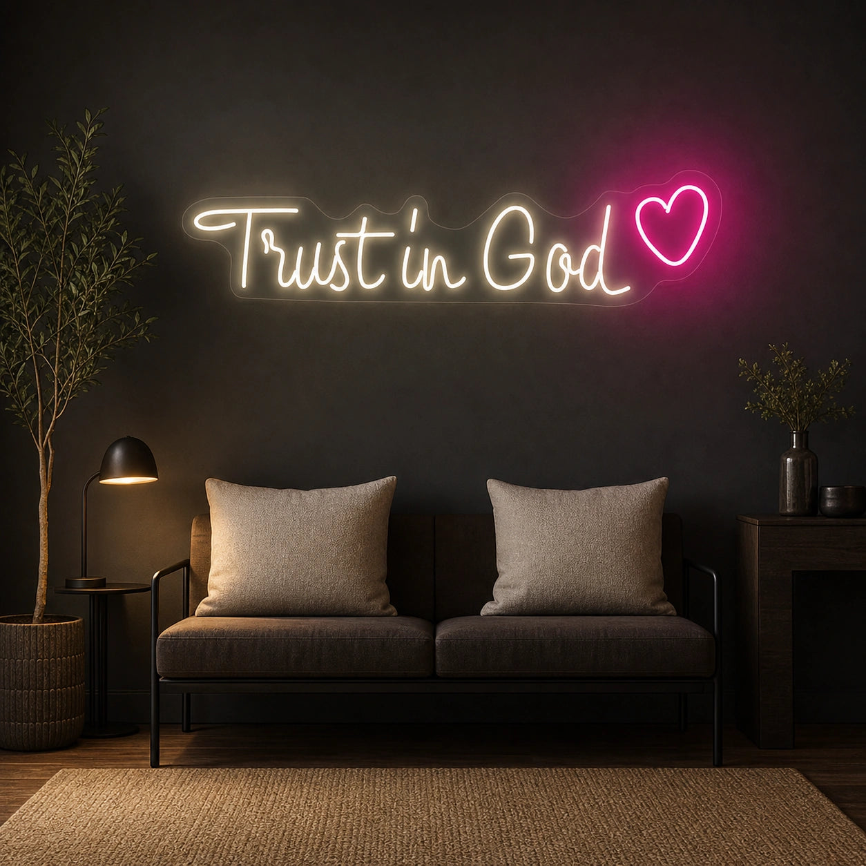 Trust LED Neon Sign size image
