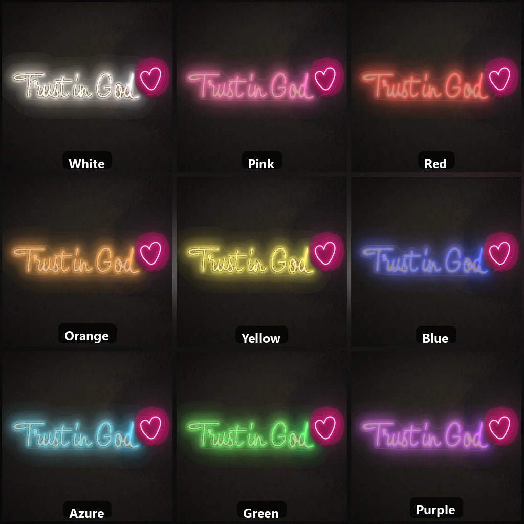 Trust LED Neon Sign - Shineneon
