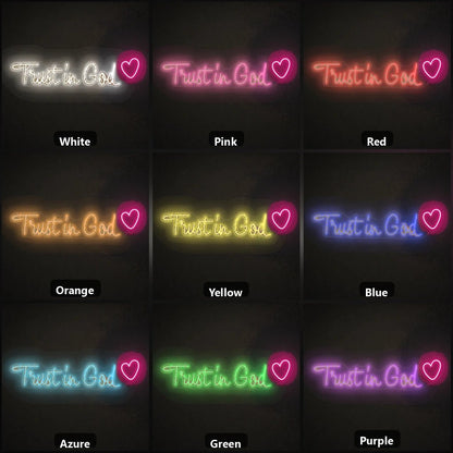 Trust LED Neon Sign - Shineneon