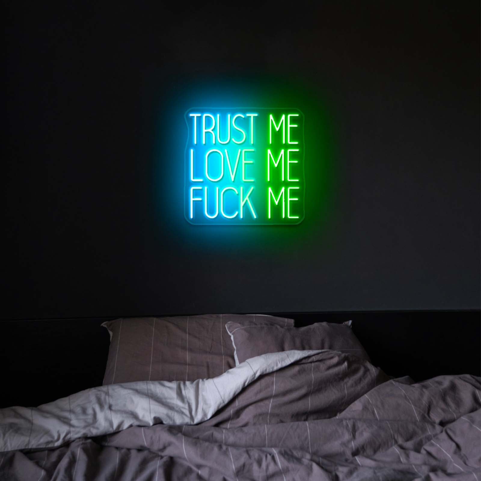 Vibrant Noel Gloves Christmas Led Neon Acrylic Artwork For Sale