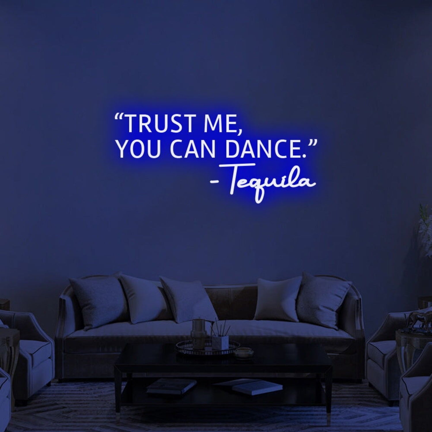 Trust Me You Can Dance Led Neon Sign For Fun And Social Spaces - Shineneon