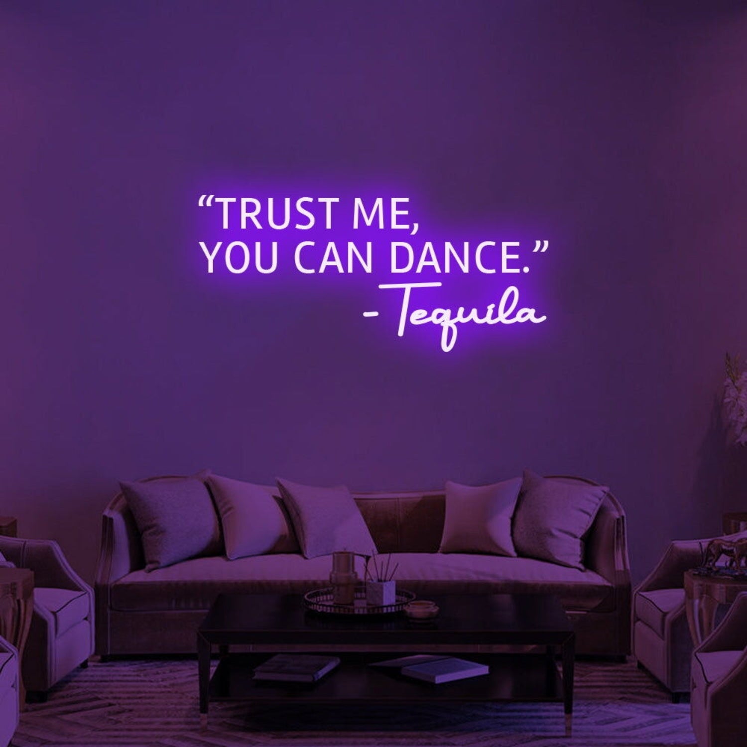 Trust Me You Can Dance Led Neon Sign For Fun And Social Spaces - Shineneon