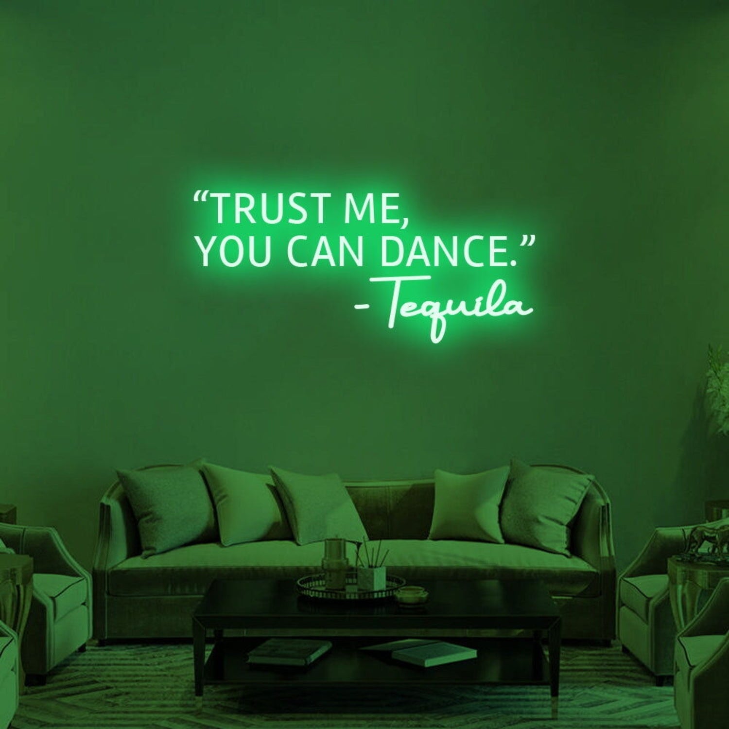 Trust Me You Can Dance Led Neon Sign For Fun And Social Spaces - Shineneon