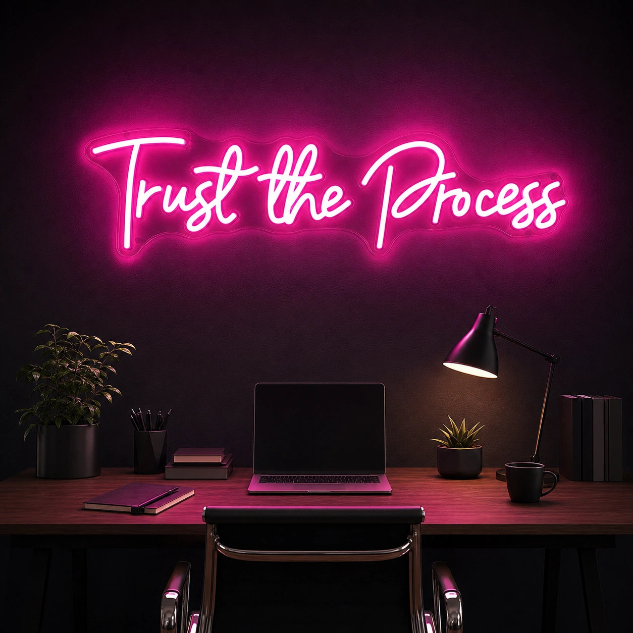 Trust The Process LED Neon Sign high-converting product image