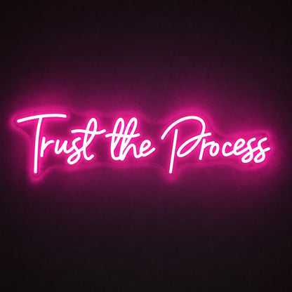 Trust The Process LED Neon Sign main product image