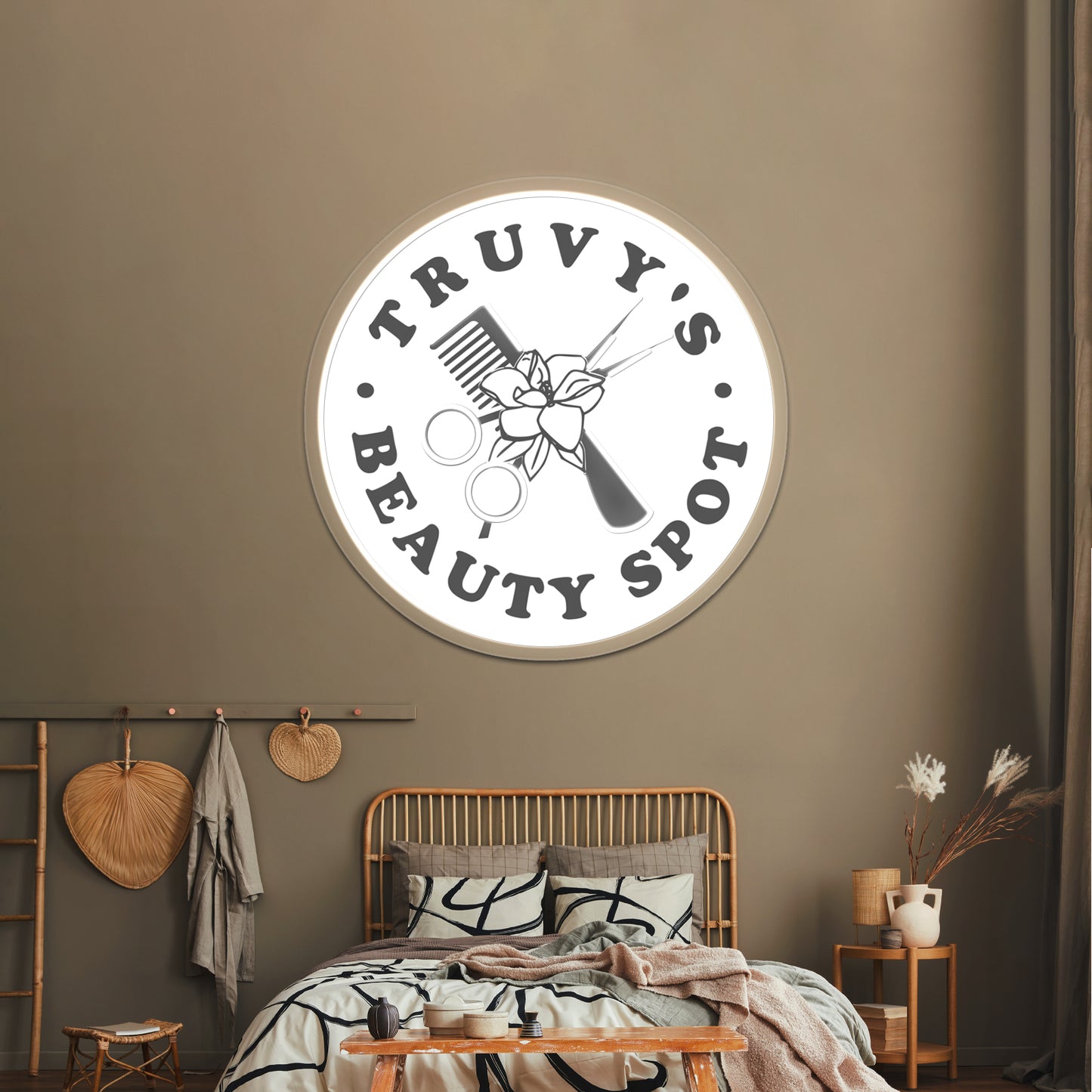 Truvys Beauty Spot Artwork Personalized Neon Signs