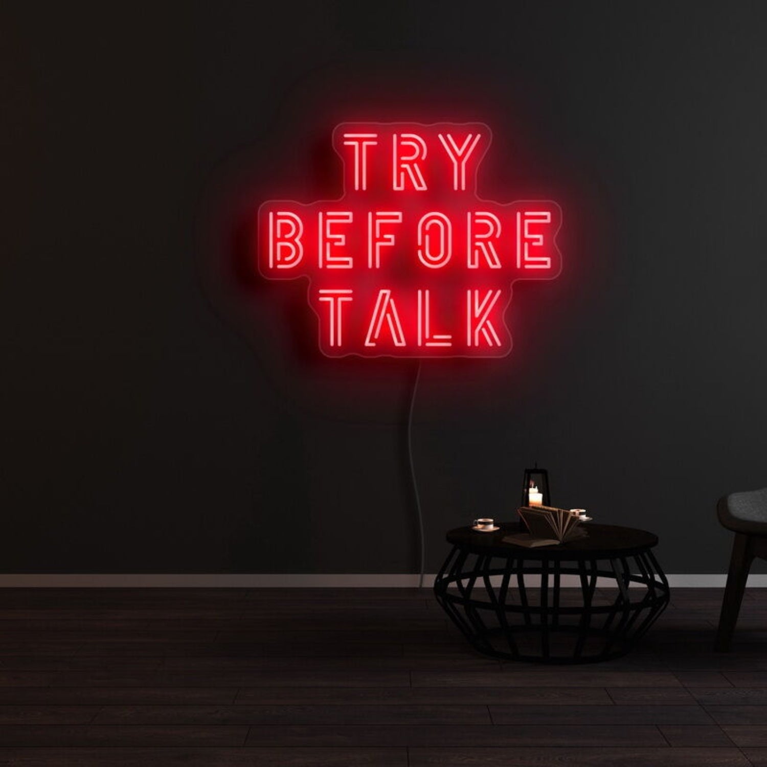 Try Before Talk Led Neon Sign - Shineneon