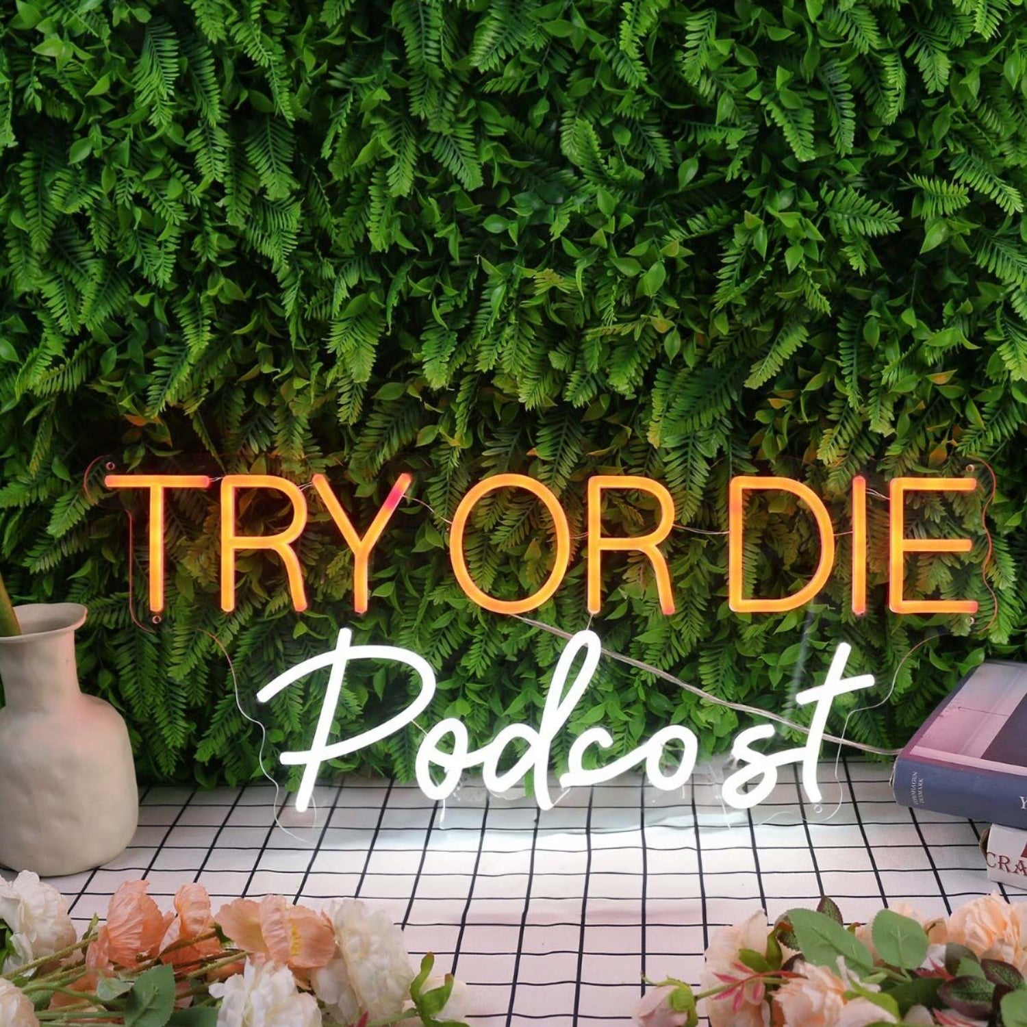 Try Or Die Podcast Custom Led Neon Sign - Shineneon