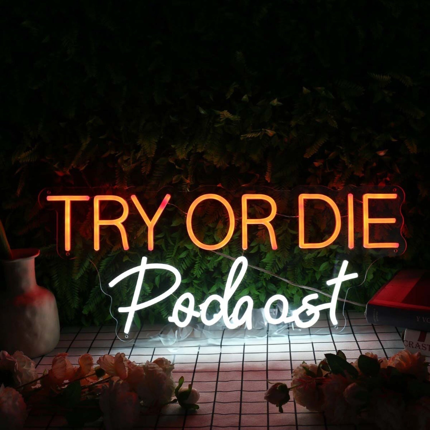Try Or Die Podcast Custom Led Neon Sign - Shineneon
