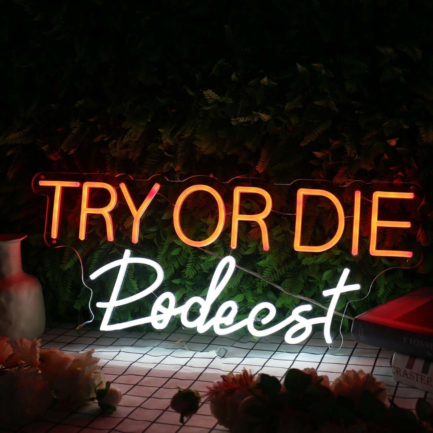 Try Or Die Podcast Custom Led Neon Sign - Shineneon