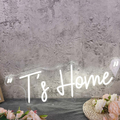 Ts Home White Led Neon Sign - Shineneon