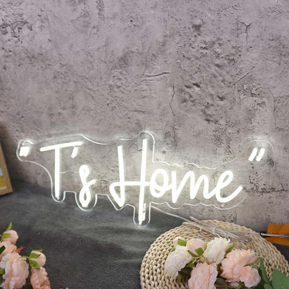 Ts Home White Led Neon Sign - Shineneon