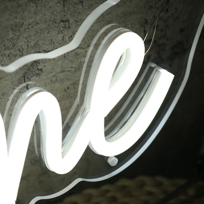 Ts Home White Led Neon Sign - Shineneon