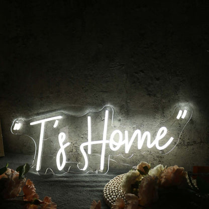 Ts Home White Led Neon Sign - Shineneon