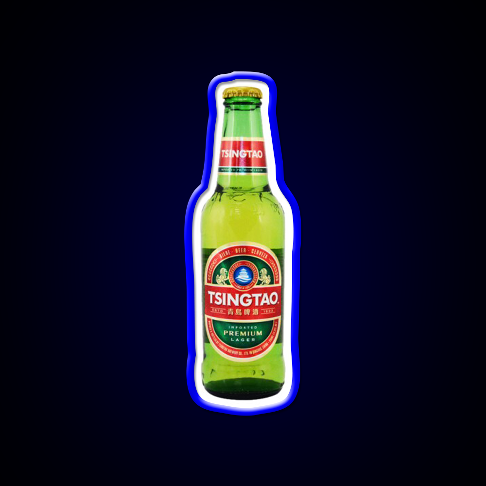 Tsingtao Beer Bar Decor Led Neon Sign Rgb Color - LED neon sign view 5