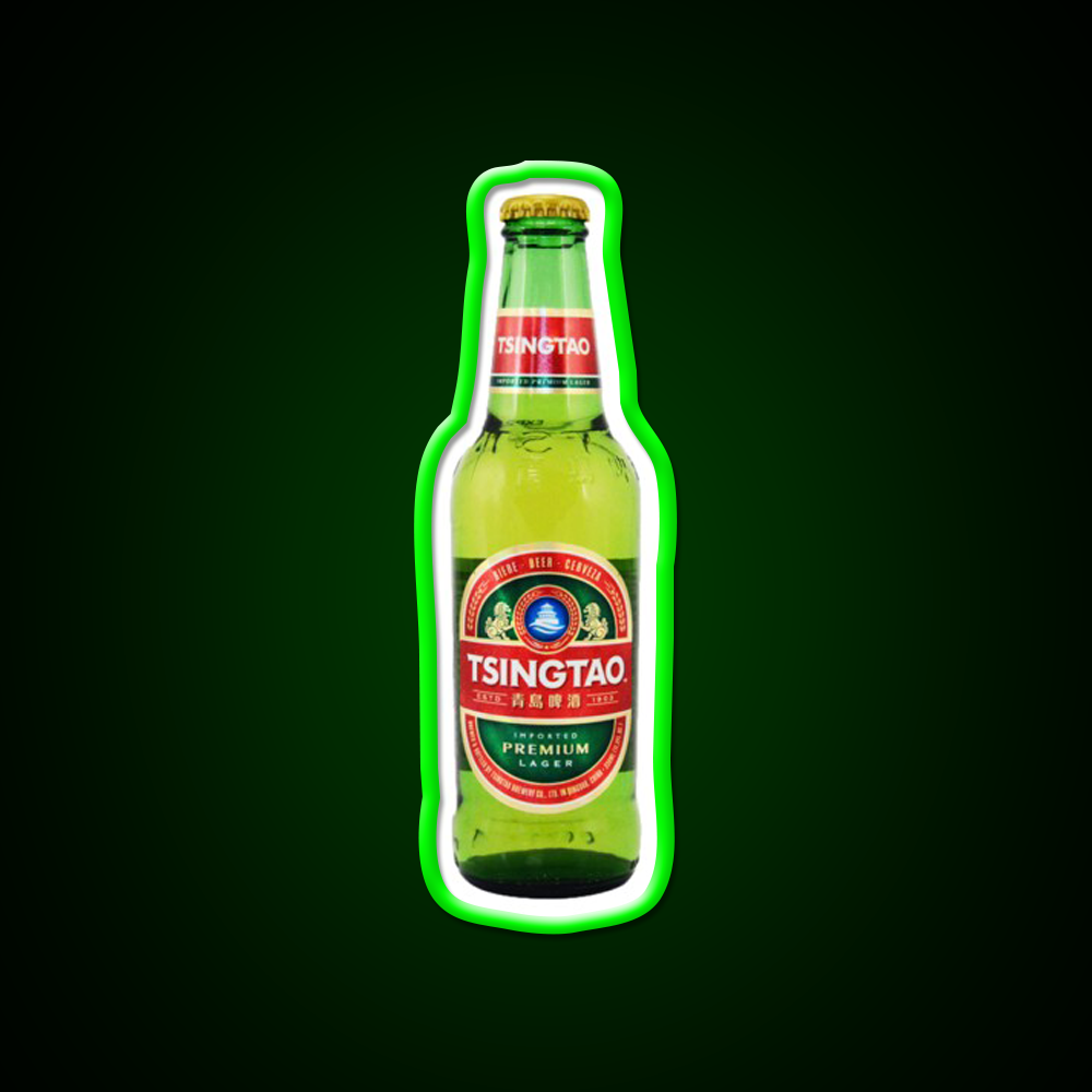 Tsingtao Beer Bar Decor Led Neon Sign Rgb Color - LED neon sign view 8