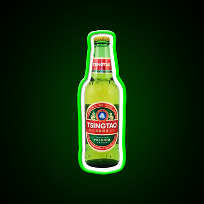 Tsingtao Beer Bar Decor Led Neon Sign Rgb Color - LED neon sign view 8