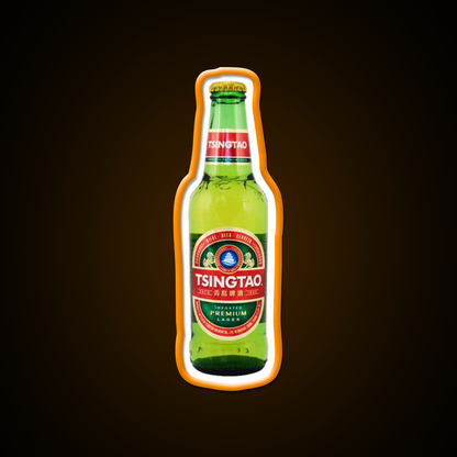 Tsingtao Beer Bar Decor Led Neon Sign Rgb Color - LED neon sign view 6