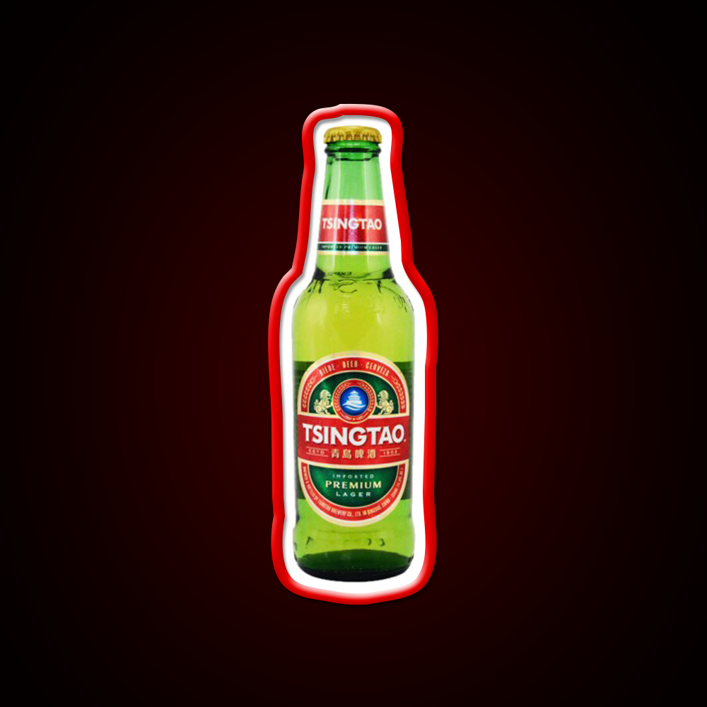 Tsingtao Beer Bar Decor Led Neon Sign Rgb Color - LED neon sign view 10