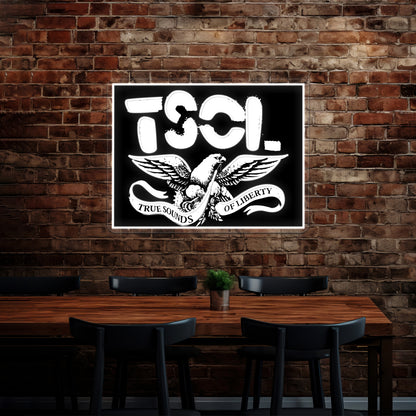 Tsol American Punk Rock Band Artwork Personalized Neon Signs