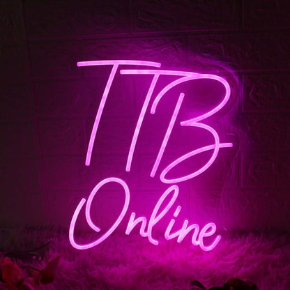 Ttb Online Pink Led Neon Sign - Shineneon