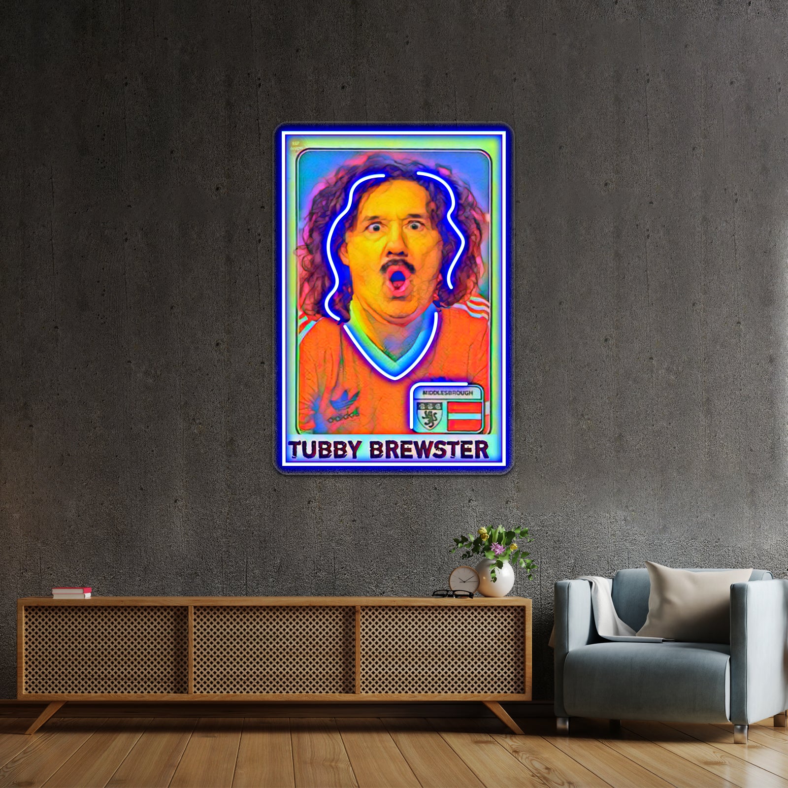 Tubby Brewster Signs For Boro Artwork Personalized Neon Signs | Shineneon