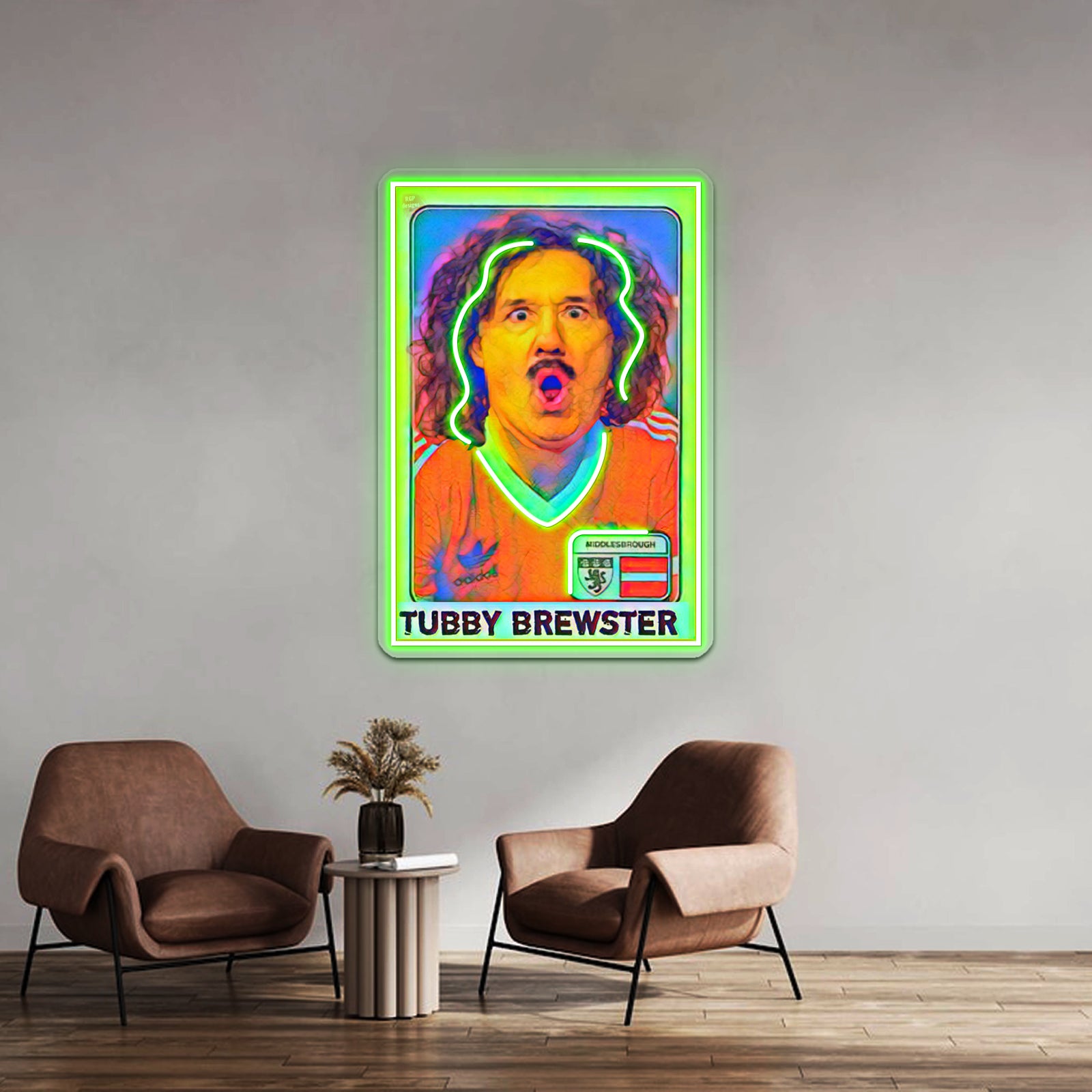 Tubby Brewster Signs For Boro Artwork Personalized Neon Signs | Shineneon