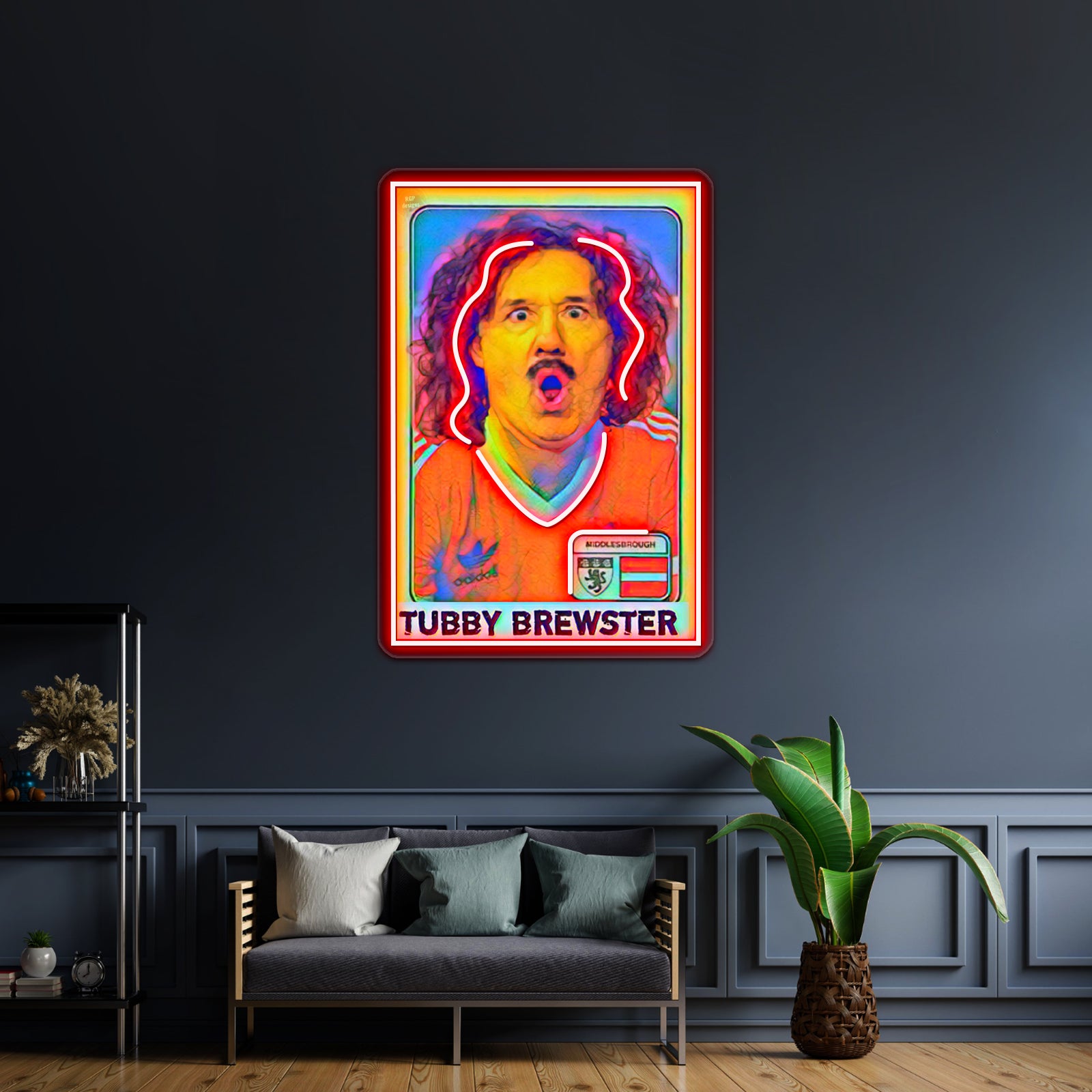 Tubby Brewster Signs For Boro Artwork Personalized Neon Signs | Shineneon