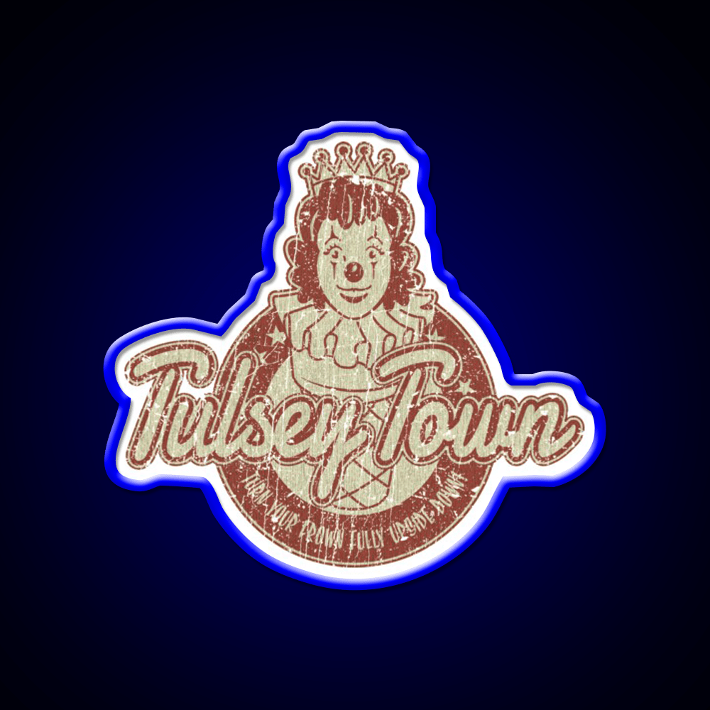 Tulsey Town Ice Cream 1940 Fast Food Led Neon Sign For Burger Place Rgb Color - Shineneon