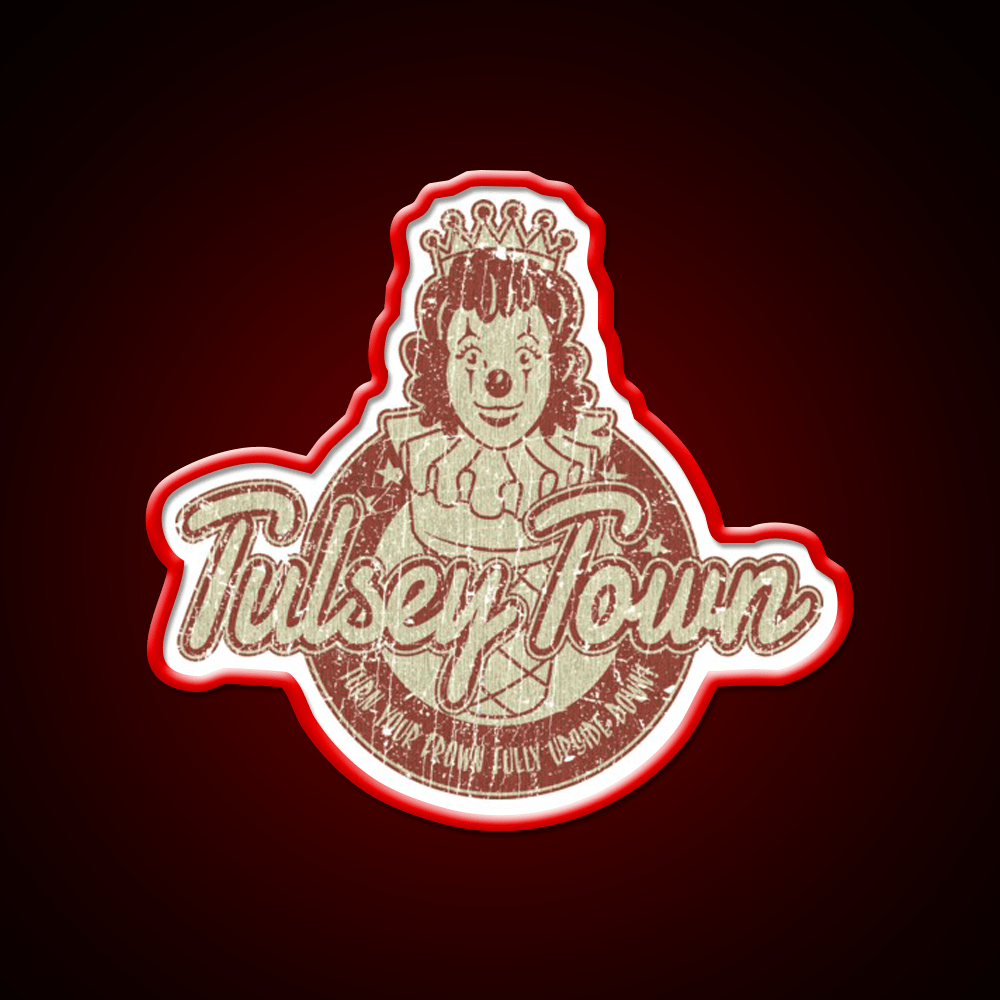 Tulsey Town Ice Cream 1940 Fast Food Led Neon Sign For Burger Place Rgb Color - Shineneon