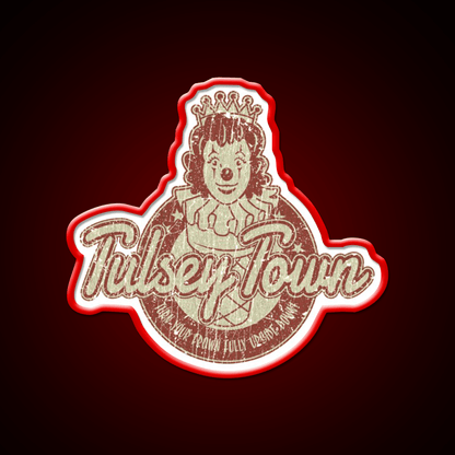 Tulsey Town Ice Cream 1940 Fast Food Led Neon Sign For Burger Place Rgb Color - Shineneon