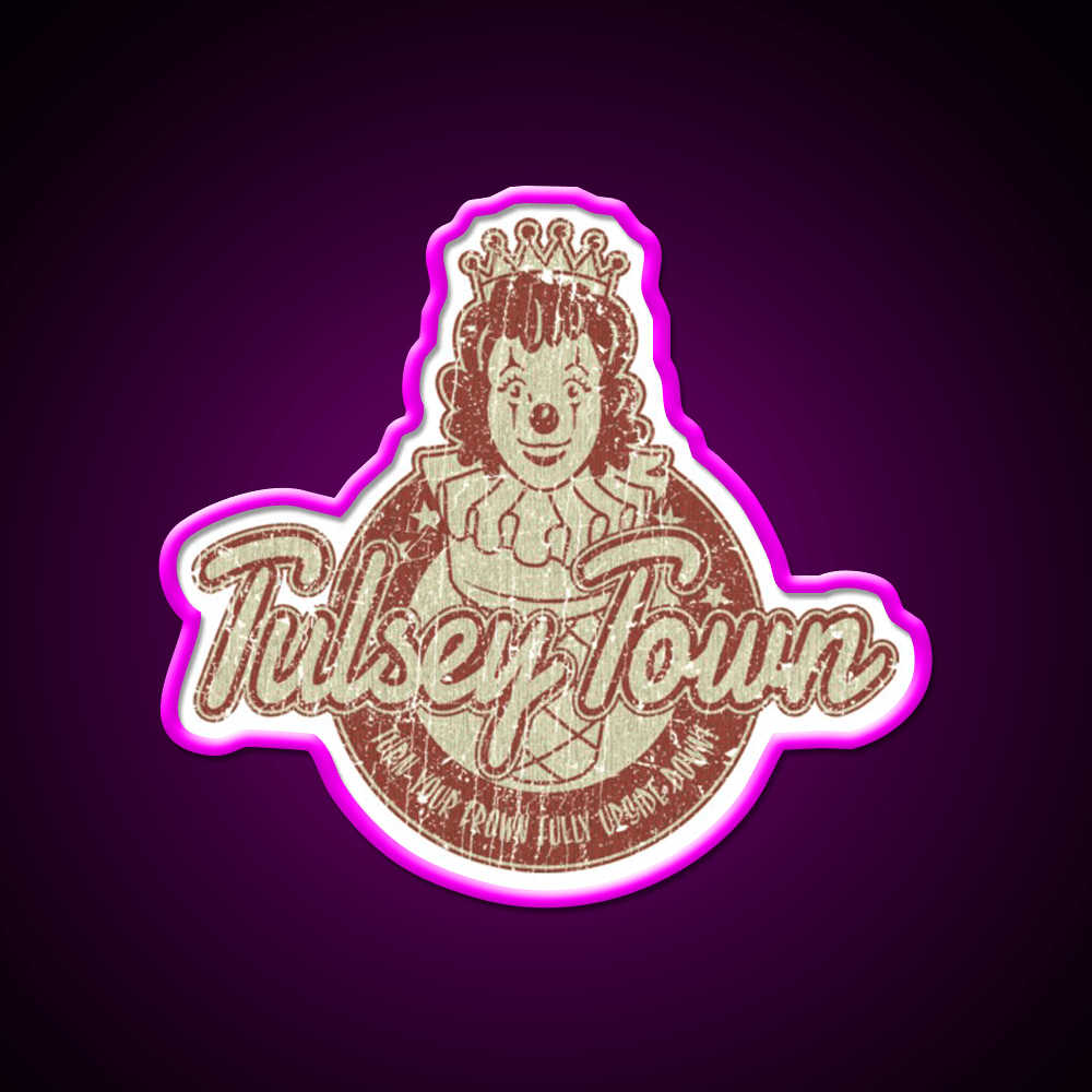 Tulsey Town Ice Cream 1940 Fast Food Led Neon Sign For Burger Place Rgb Color - Shineneon