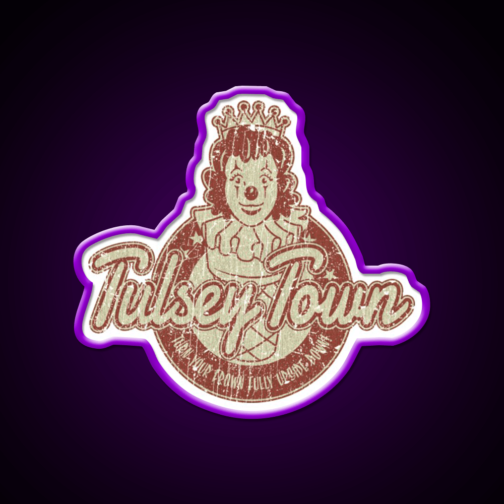 Tulsey Town Ice Cream 1940 Fast Food Led Neon Sign For Burger Place Rgb Color - Shineneon