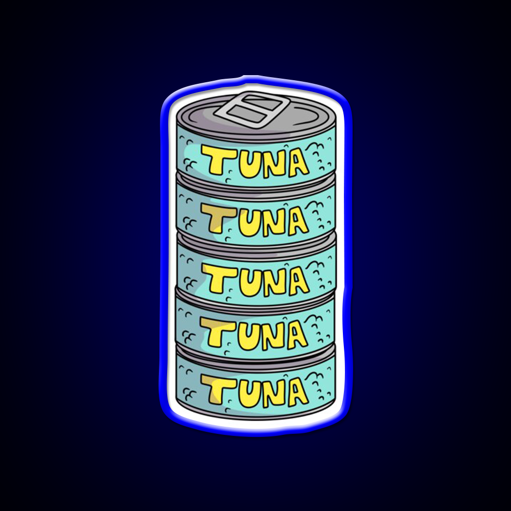 Tuna Cans Gym Fitness Led Neon Sign Rgb Color - LED neon sign view 5