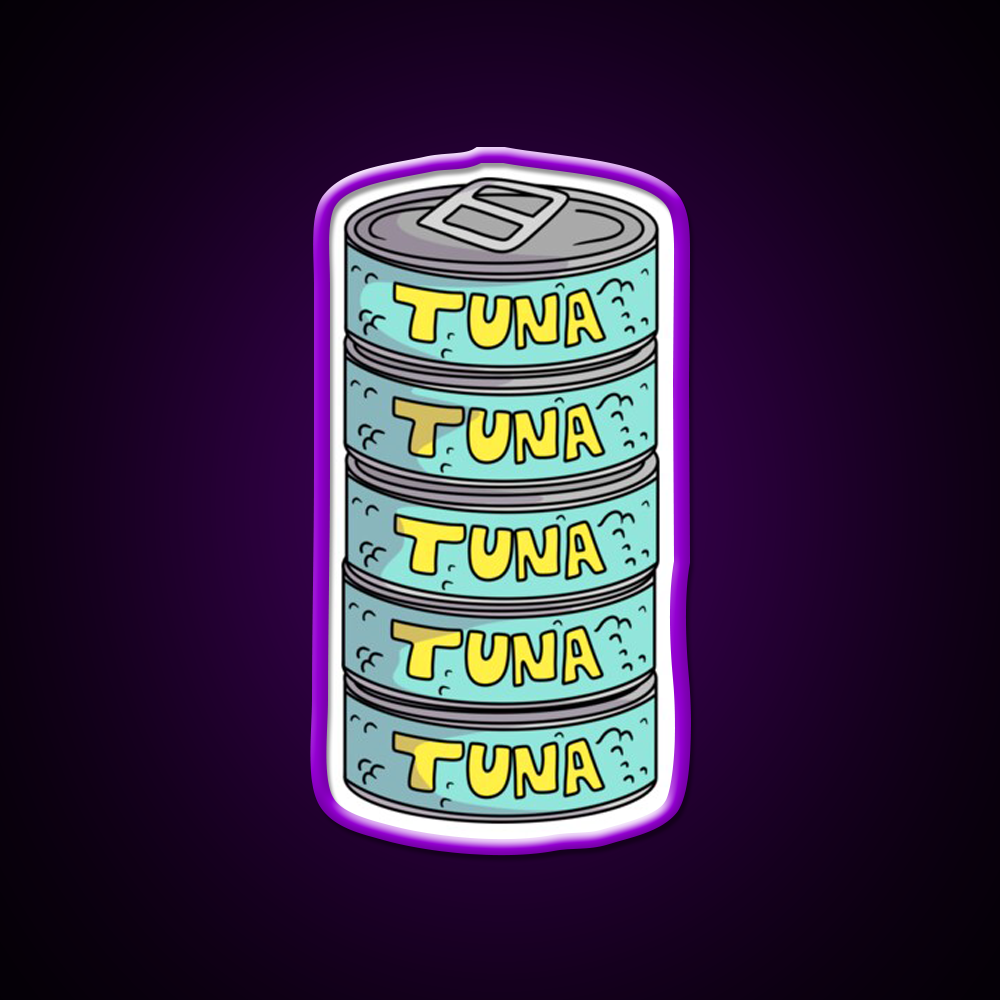 Tuna Cans Gym Fitness Led Neon Sign Rgb Color - LED neon sign view 9
