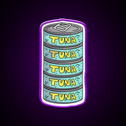 Tuna Cans Gym Fitness Led Neon Sign Rgb Color - LED neon sign view 9