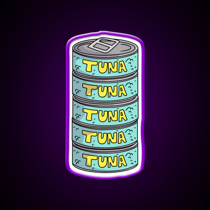 Tuna Cans Gym Fitness Led Neon Sign Rgb Color - Shineneon