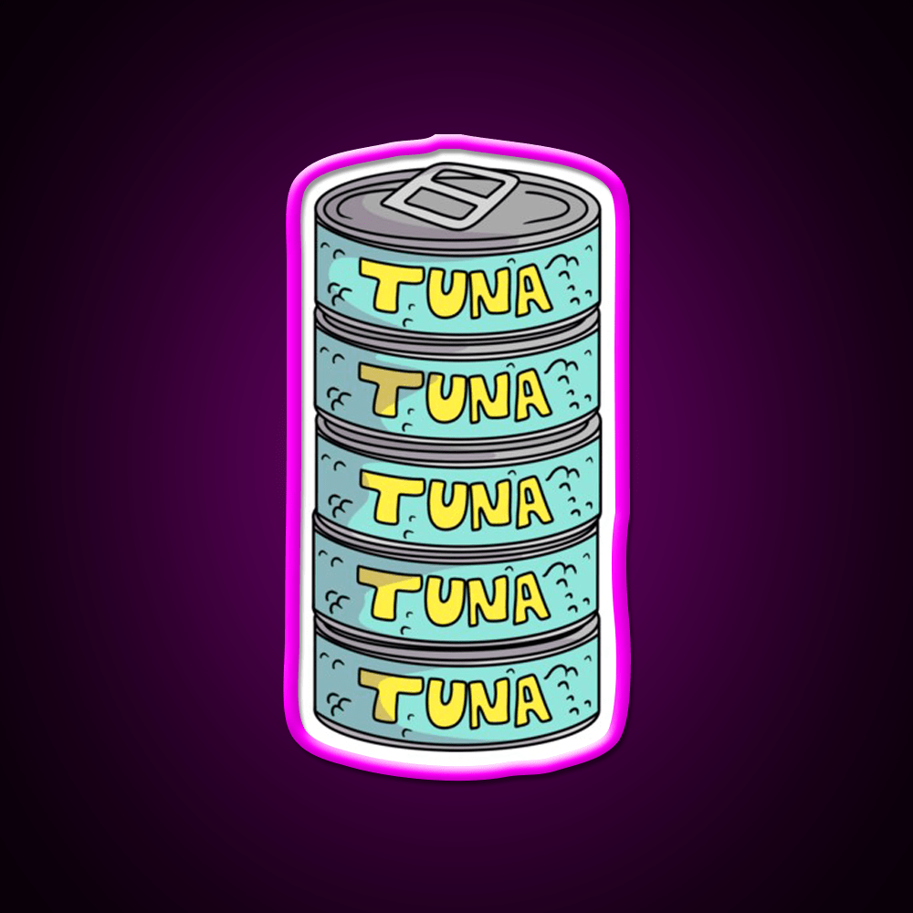 Tuna Cans Gym Fitness Led Neon Sign Rgb Color - Shineneon