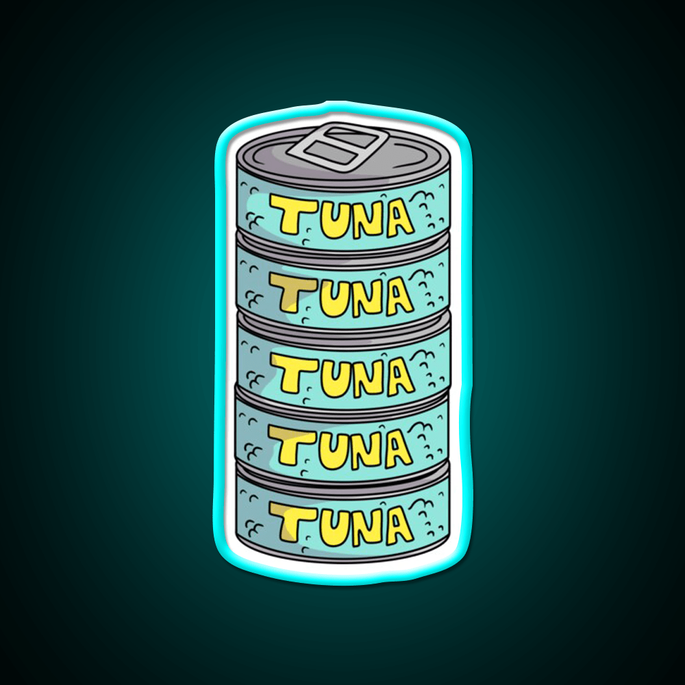 Tuna Cans Gym Fitness Led Neon Sign Rgb Color - Shineneon