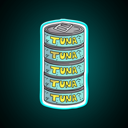 Tuna Cans Gym Fitness Led Neon Sign Rgb Color - Shineneon